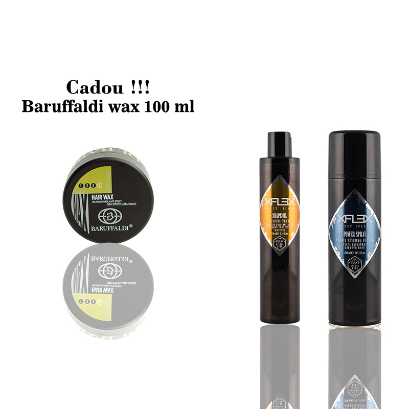 Set Îngrijire Păr Baruffaldi + Ceară | Look Perfect Masculin