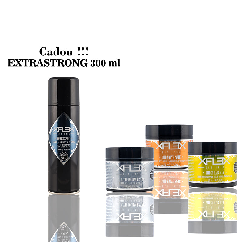 Set Îngrijire Păr XFLEX | Fortifiere, Hidratare și Stil