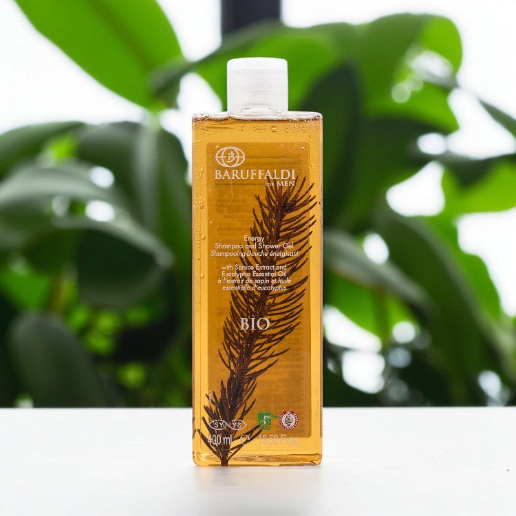Gel de Duș și Șampon Energizant Bio Baruffaldi 400 ml