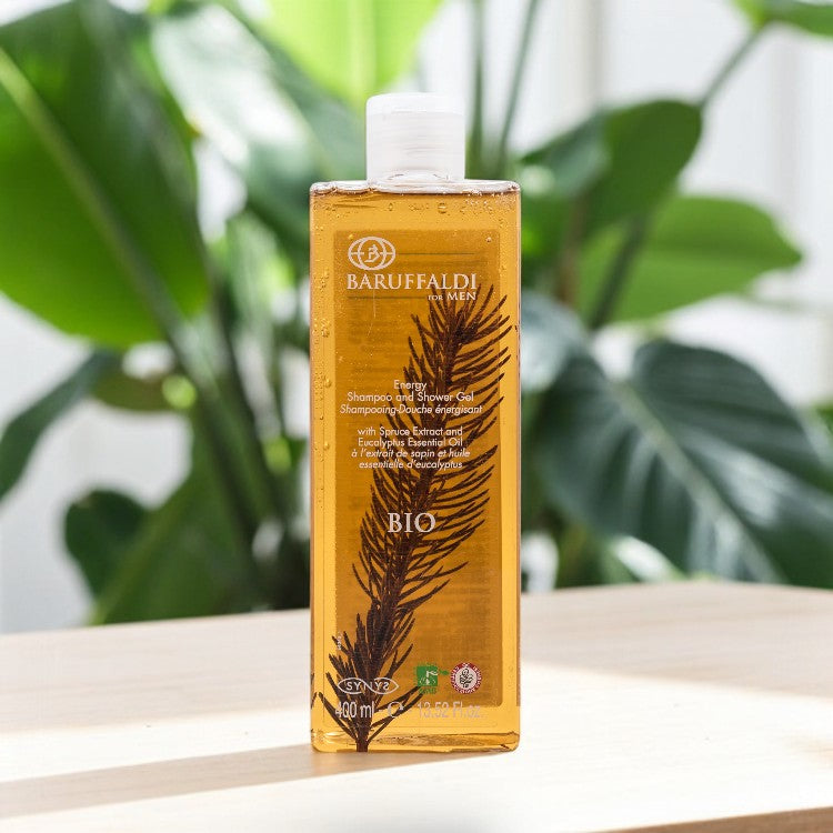 Gel de Duș și Șampon Energizant Bio Baruffaldi 400 ml