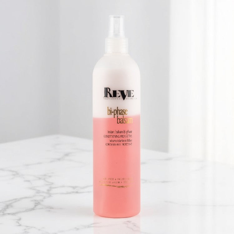 Spray regenerant cu acțiune instantă REVE Bi-Phase Balsam instantaneu bifazic 400 ml