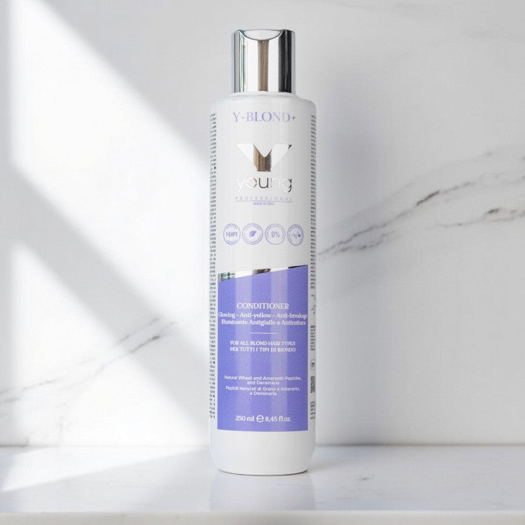 Balsam Y-Blond+ 300 ml | Strălucire și Neutralizare Tonuri Galbene