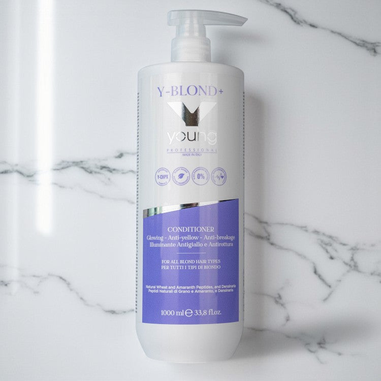 Balsam Y-Blond+ 1000 ml | Strălucire și Neutralizare Tonuri Galbene