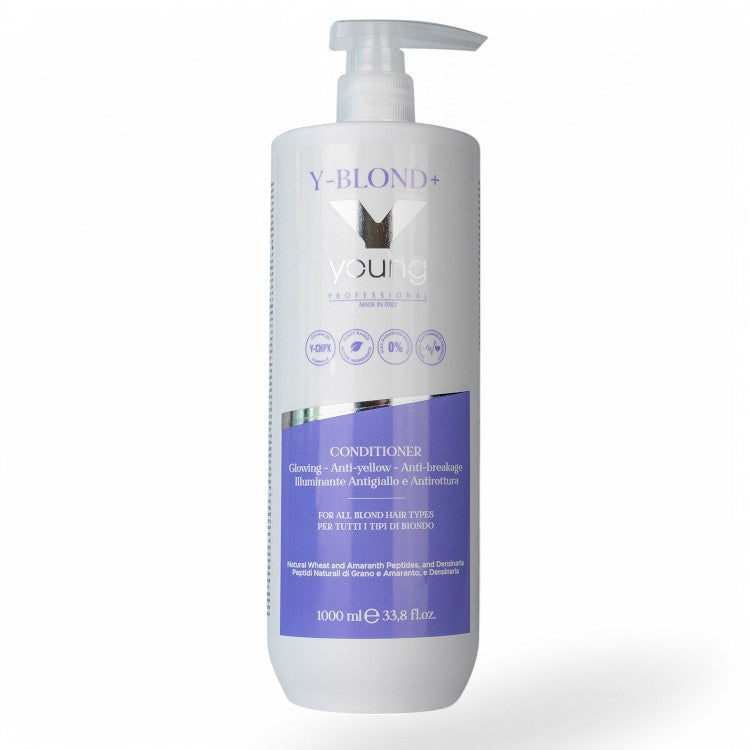 Balsam Y-Blond+ 1000 ml | Strălucire și Neutralizare Tonuri Galbene