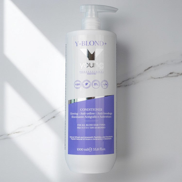 Balsam Y-Blond+ 1000 ml | Strălucire și Neutralizare Tonuri Galbene