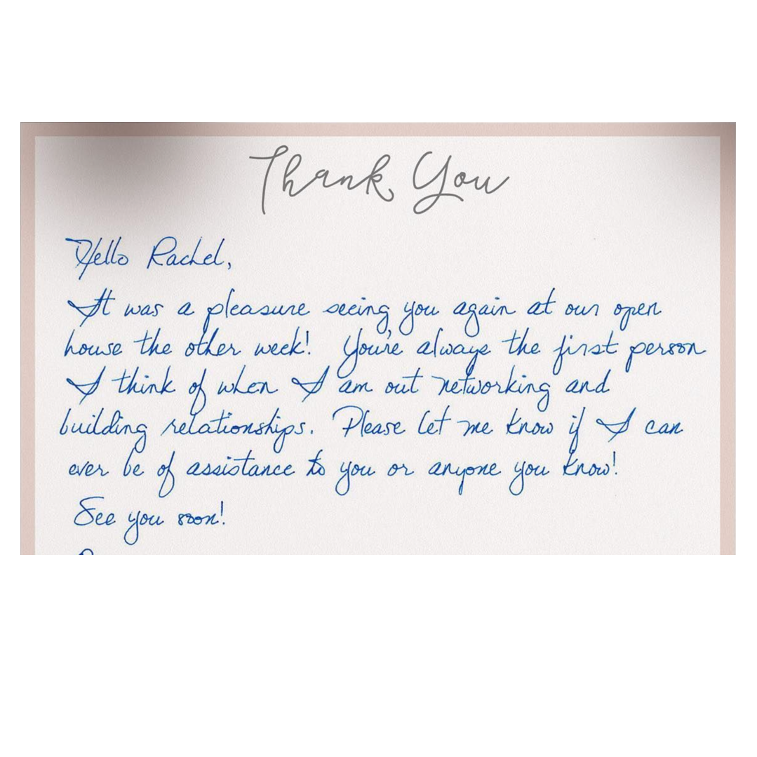 Handwritten note - John Hair #
