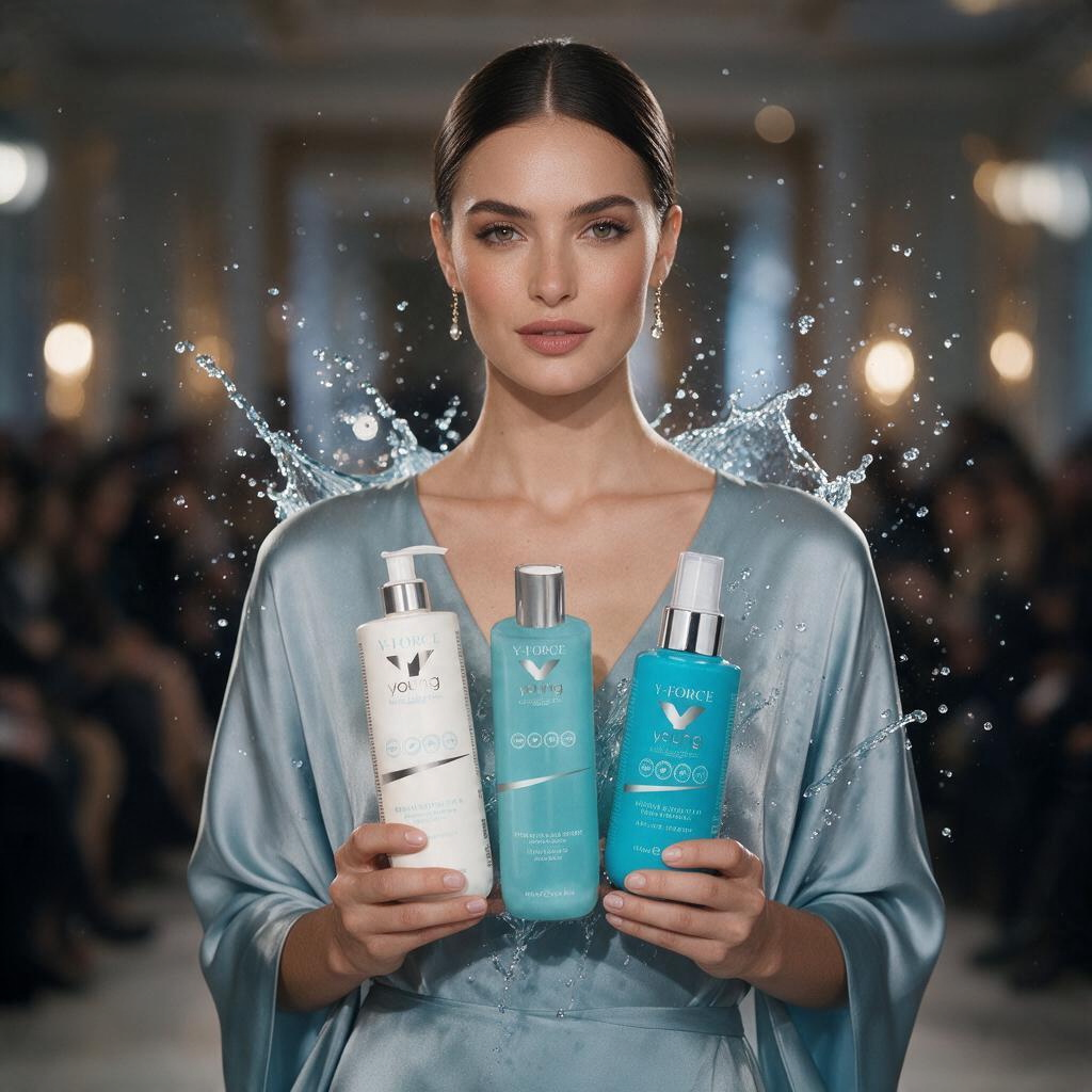 Y-Force Șampon Regenerator Anti-Age + Balsam + Spray Instant