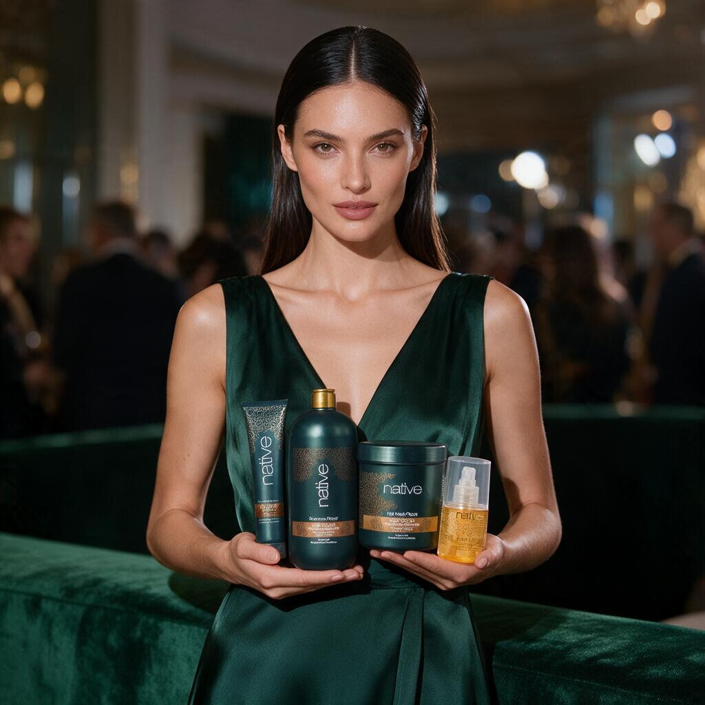 Set Native Ulei de Argan Protecție Culoare – Format Mare