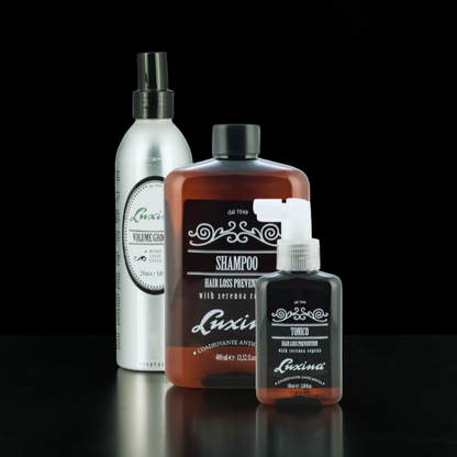 Set Păr Luxina Volum | Hidratare și Efect de Îndesire profesional pentru păr – John Hair