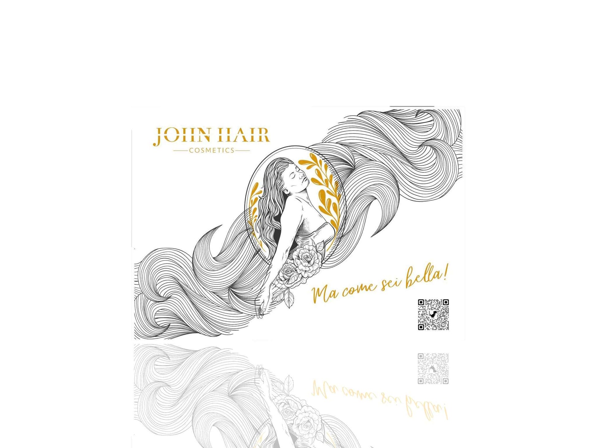 Gift Box Exclusiv John Hair/ 25x35x10/ (Alb) - John Hair #