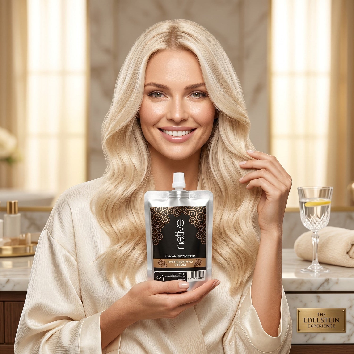 Vopsea profesională fără amoniac, îmbogățită cu ulei de argan și keratină. Oferă culoare intensă, acoperire uniformă și protecție maximă pentru un păr sănătos și strălucitor.