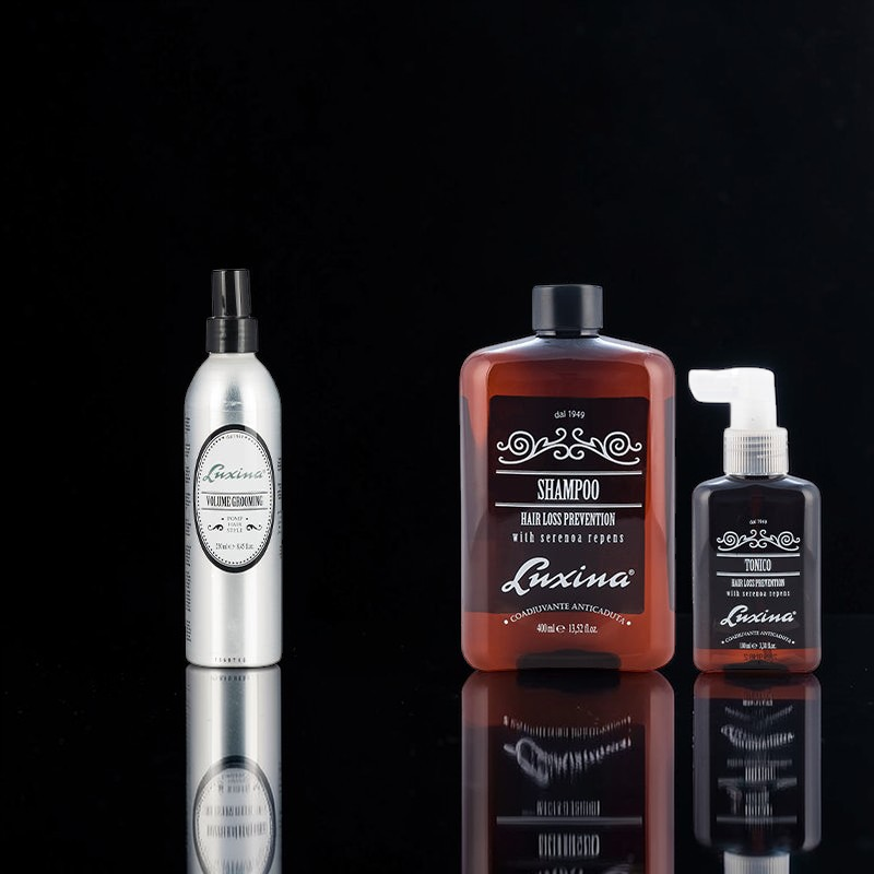 Set Păr Luxina Volum | Hidratare și Efect de Îndesire profesional pentru păr – John Hair