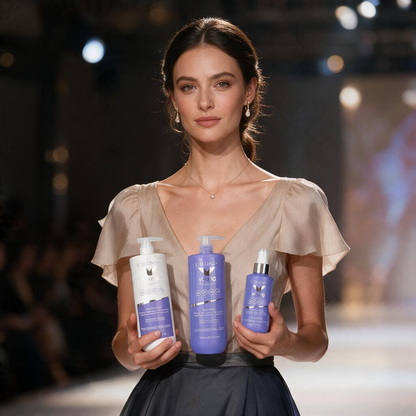 Set max Y-Blond Neutralizare Galben – Șampon + Balsam + Spray | John Hair