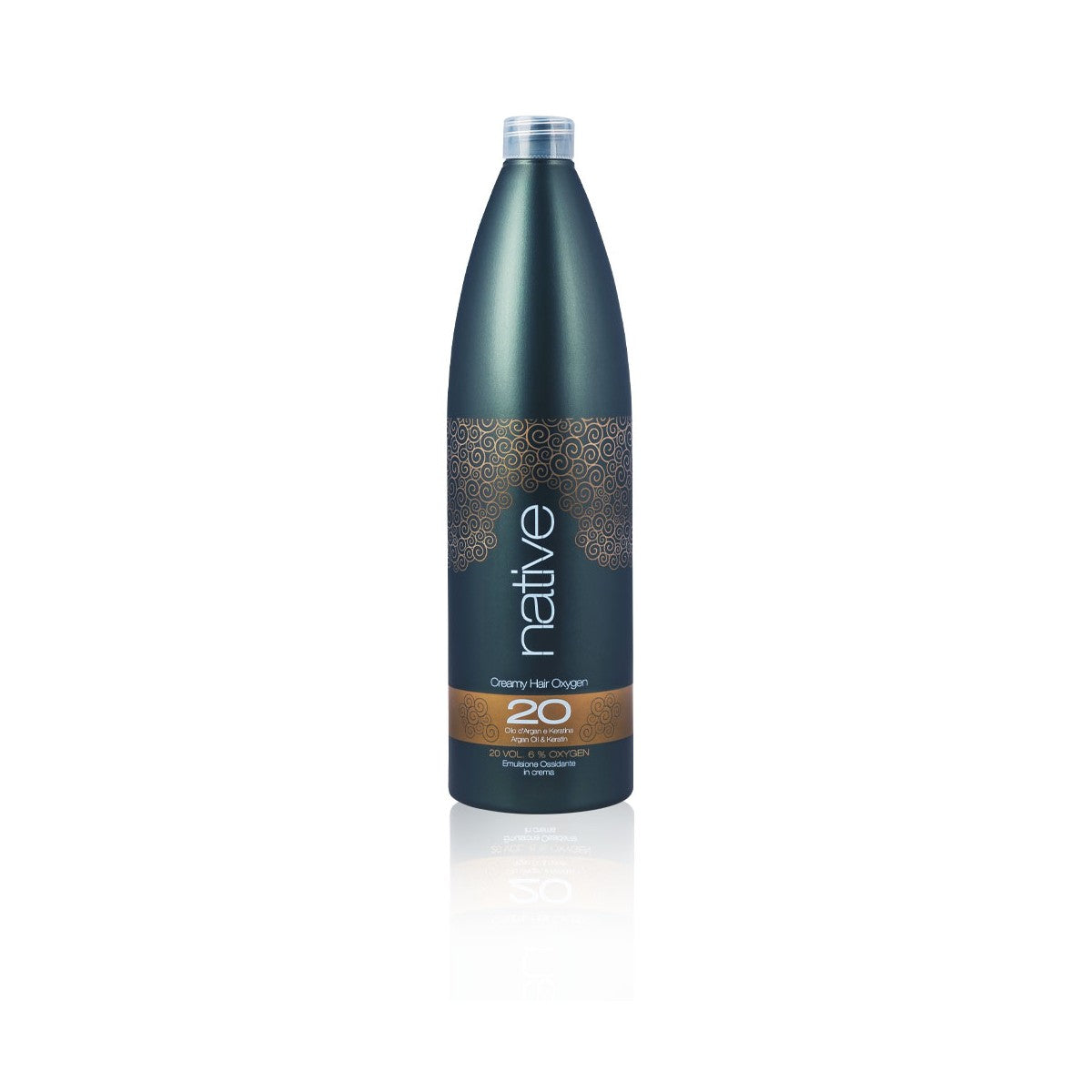 Emulsie oxidantă 20 Vol (6%) 1000 ml – fără amoniac, pentru vopsea de păr persistentă profesional pentru păr – John Hair