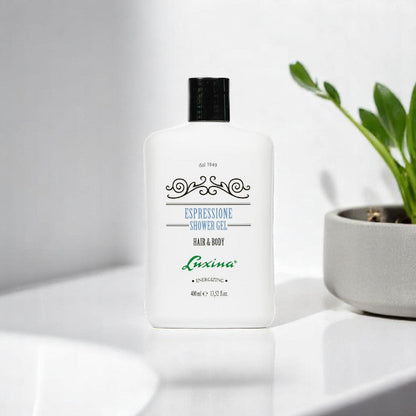 Șampon și Gel de Duș Luxina 400 ml | Îngrijire 2 în 1 profesional pentru păr – John Hair
