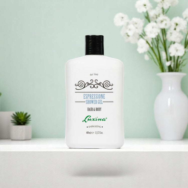 Șampon și Gel de Duș Luxina 400 ml | Îngrijire 2 în 1 profesional pentru păr – John Hair