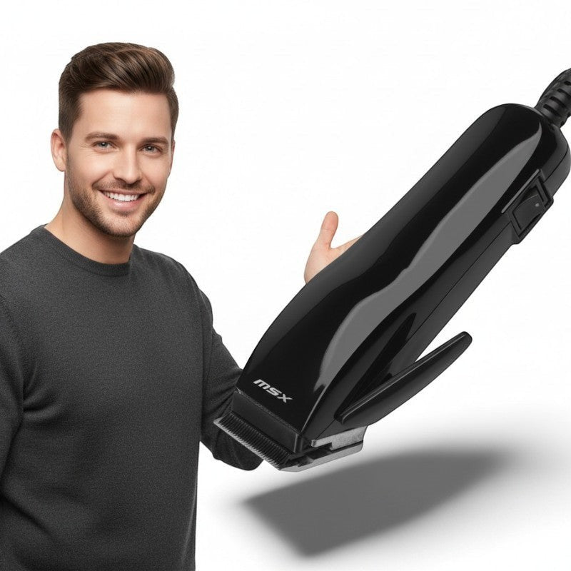 Mașină profesională de tuns pentru fade, contur și tunsori precise în salon