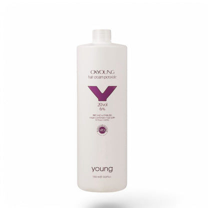 Emulsie oxidantă Young Y-Plex pentru vopsea de păr persistentă 20Vol/6%