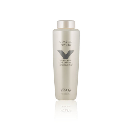 SHAMPOO Y-REBUILD MACADAMIA & KERATIN 1000 ml - John Hair #