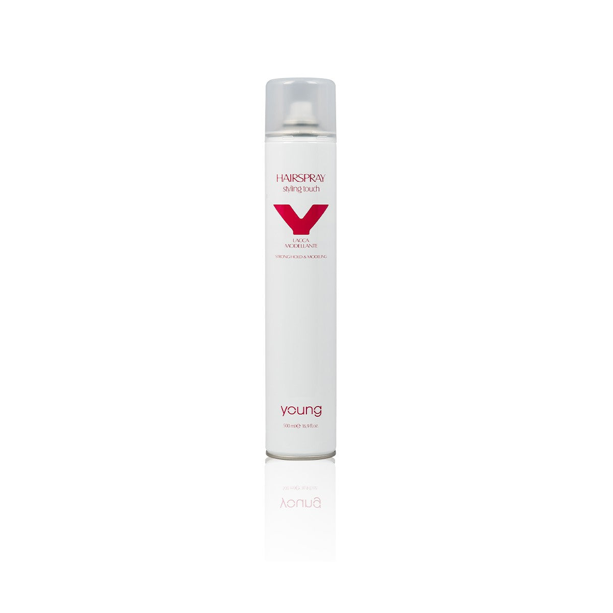 Spray fixativ cu fixare medie pentru volum si stralucire HAIR SPRAY Lacca STRONGFIX 500ml - John Hair #