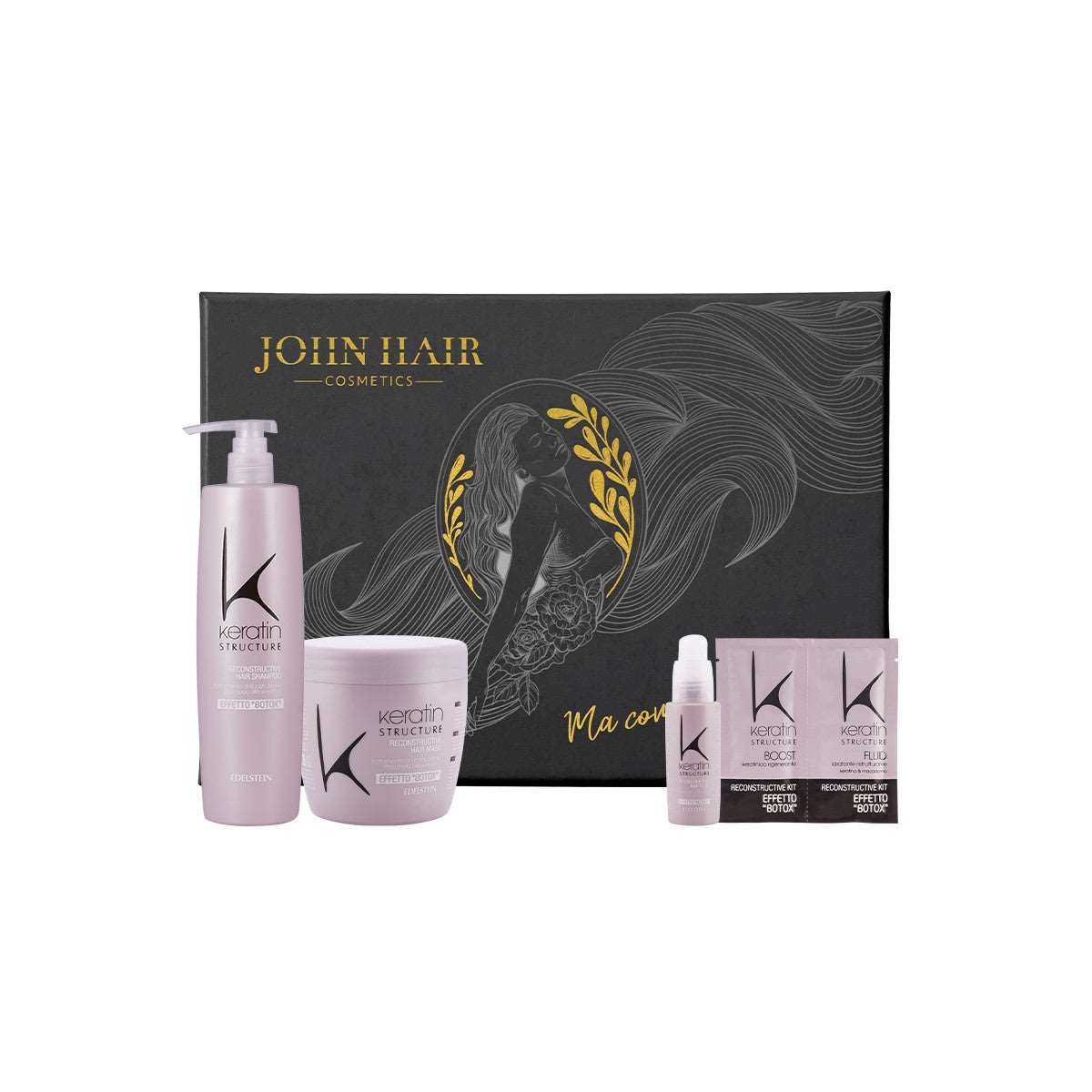 Tratament Keratin Structure în ambalaj special - John Hair #