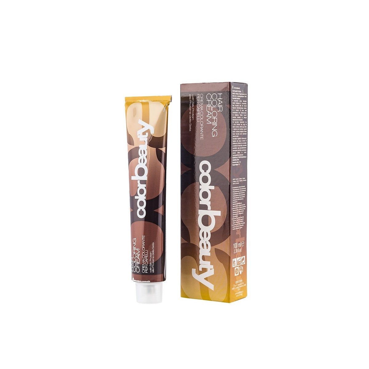 Vopsea de păr permanent Evolution profesională cu proteine din mătase 100ML (1:1,5) CACAO / 4.99 - John Hair #