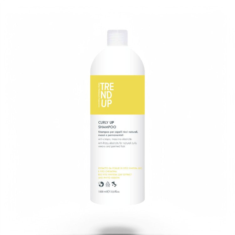 Șampon Curly Up 1000 ml | Volum și Definire pentru Păr Creț profesional pentru păr – John Hair