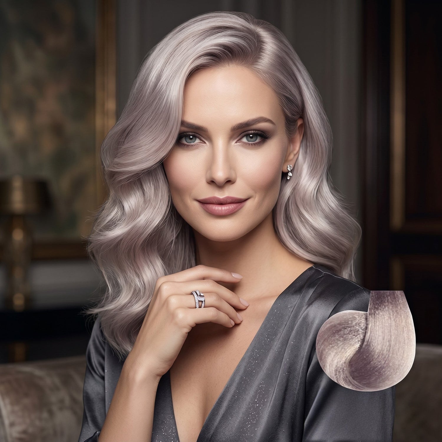 Young Color 9.23 Beige Blonde este o vopsea profesională cu Acid Hialuronic, Vitamina E și tehnologia Y-PLX pentru o culoare luminoasă și protecția părului.